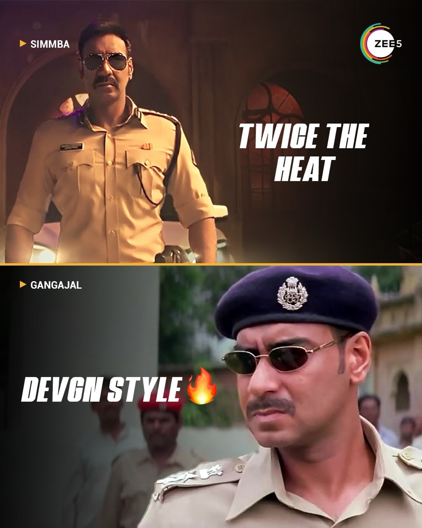 Ajay Devgn: Double Dose Of Police Power Devgn dazzles on ZEE5 with explosive action and police grit that defines modern Bollywood.