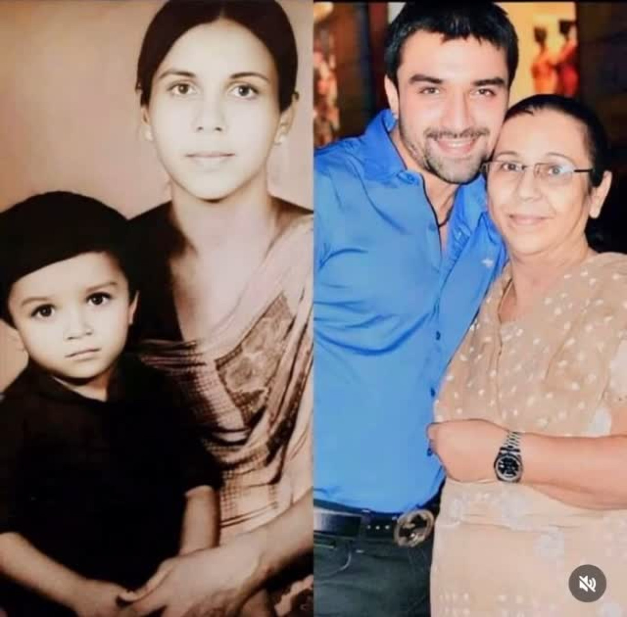 Deep emotion meets remembrance as Ajaz Khan shares a timeless Mother’s Day tribute today!!