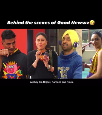 Akshay Kumar Bloopers Shine In Good Newwz