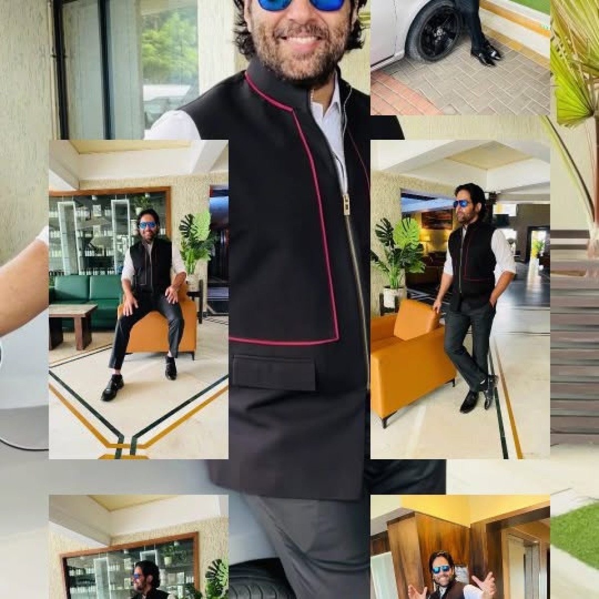 Celebrity style meets bold new look in a classic yet modern outfit by Aman Verma – Iconic!
