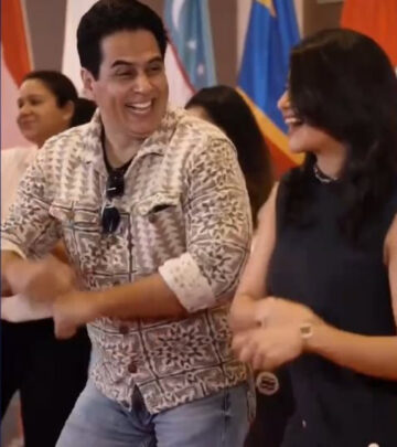 Aman Verma joins Shruti Goradia & Shruti Curlygrooves for a dynamic stage at a hot event.
