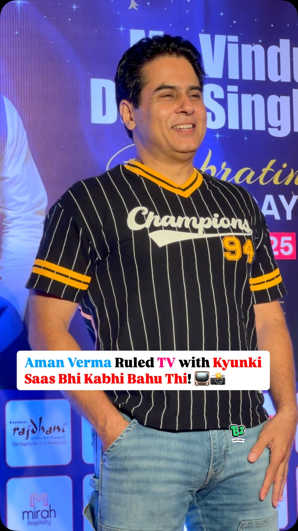 Aman Verma Shines At Vindu Dara Singh’s Birthday Bash Celebrity sparkle meets festivity as renowned actor Aman Verma celebrates a vibrant night!