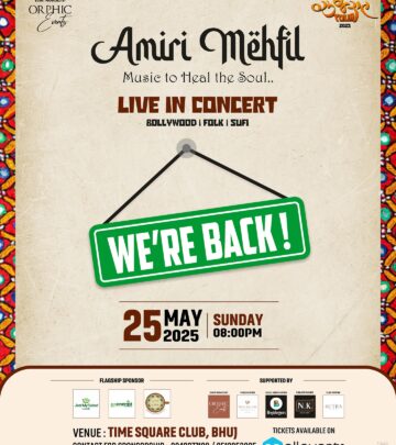 Amiri Mehfil Returns With Double Energy In Bhuj
