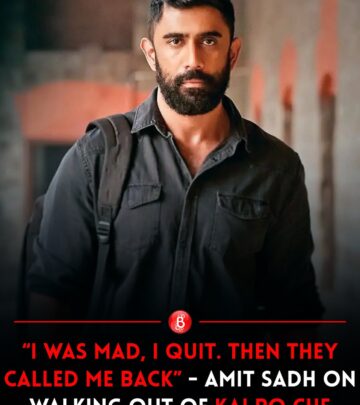 Amit Sadh reveals a fierce conflict on set that nearly deprived him of a landmark role Wow