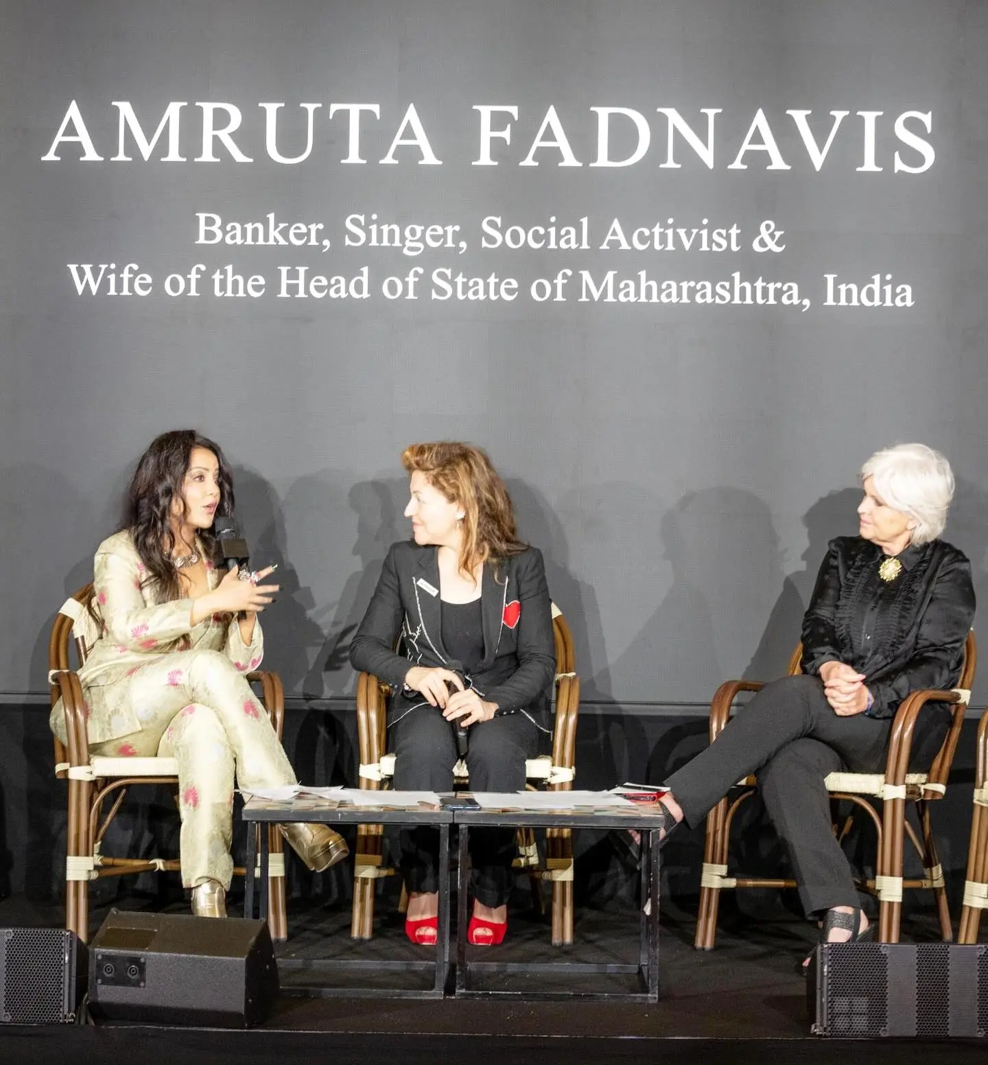 Amruta Fadnavis Champions Women’s Rights at Cannes