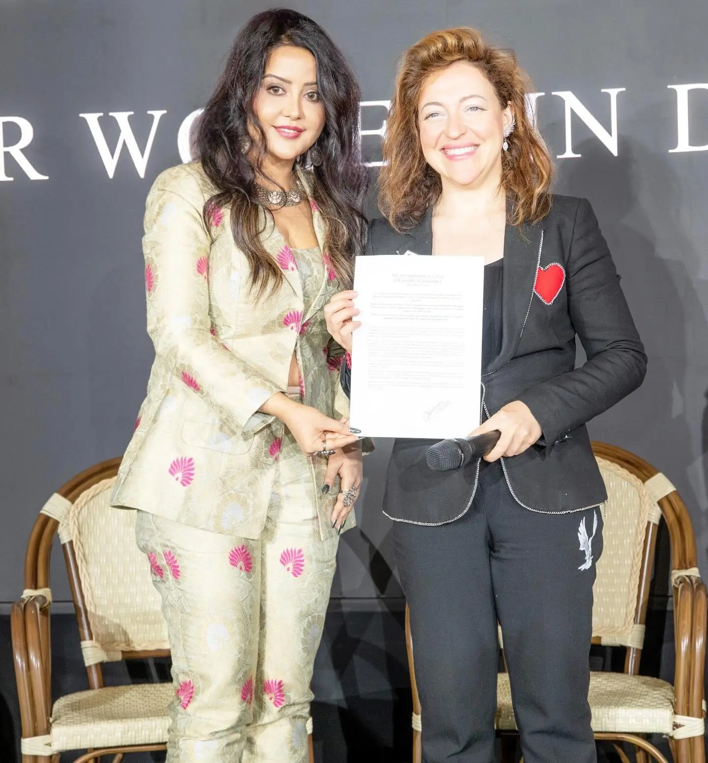 Amruta Fadnavis Champions Women’s Rights at Cannes
