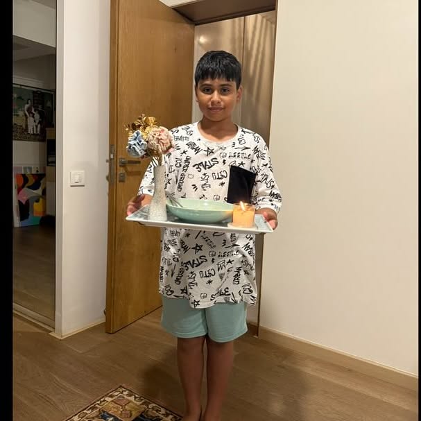 Anaita Celebrates Son Zane's 13th Birthday