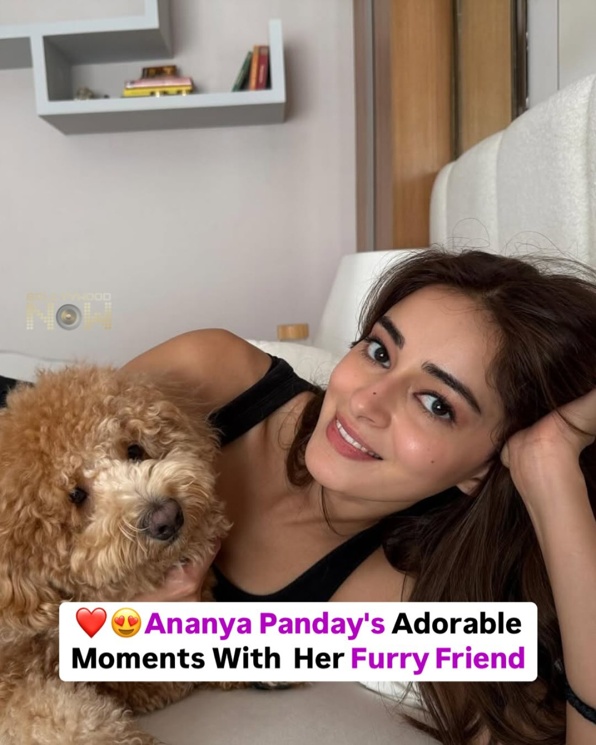Ananaya Panday’s Adorable Bond With Dog Riot Rising Bollywood icon charms fans as her pal exudes warmth and spreads joy on social media