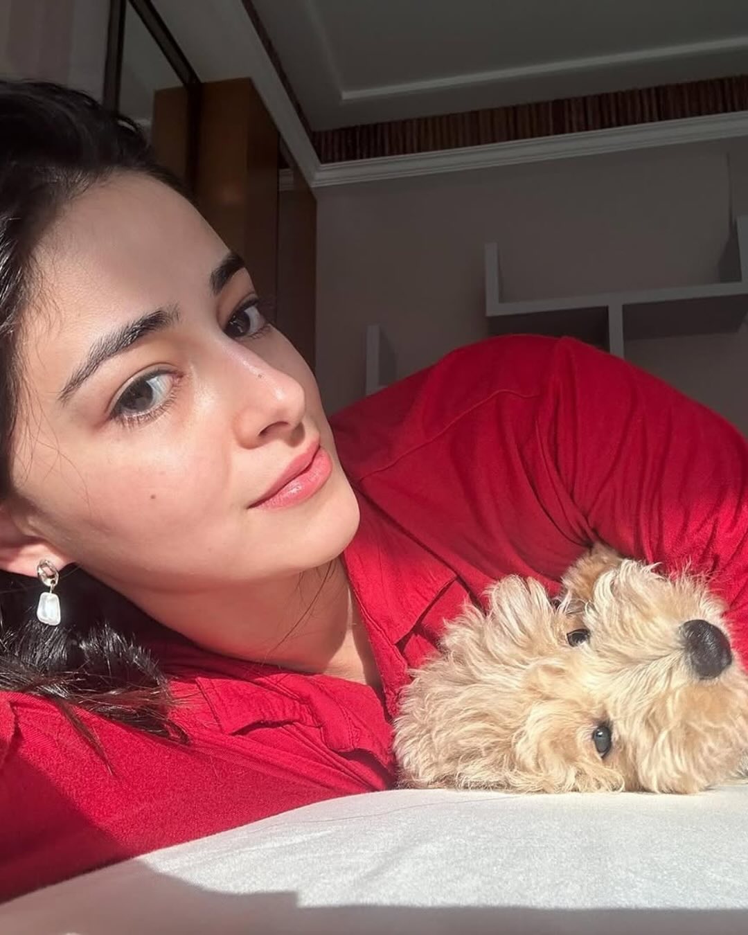 Ananaya Panday’s Adorable Bond With Dog Riot