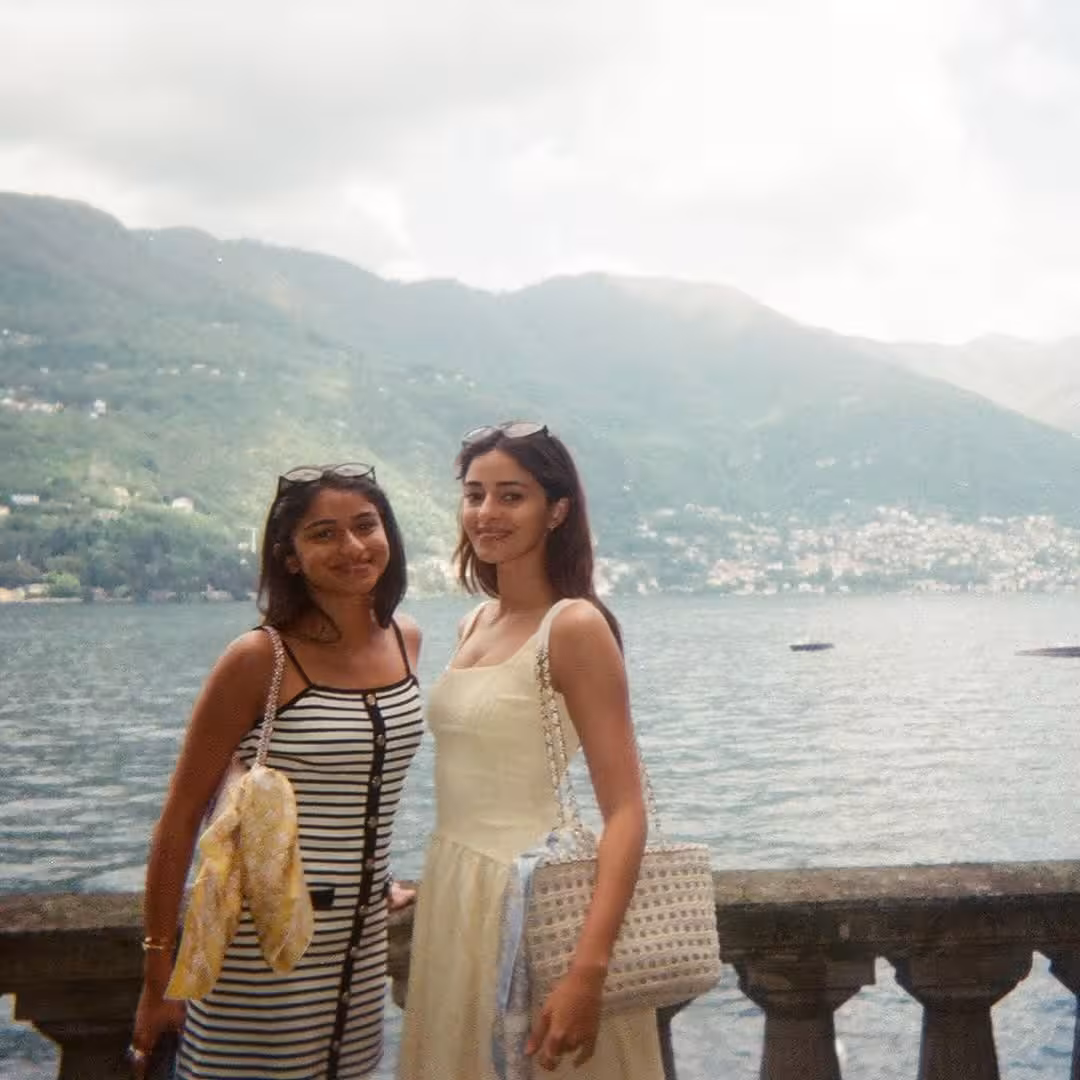 Ananya And Rysa Enjoy Lake Como Getaway