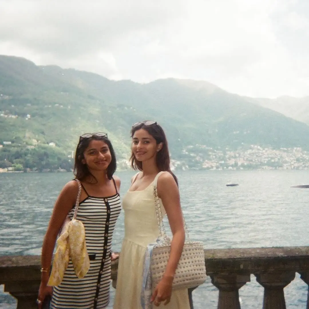Ananya And Rysa Enjoy Lake Como Getaway