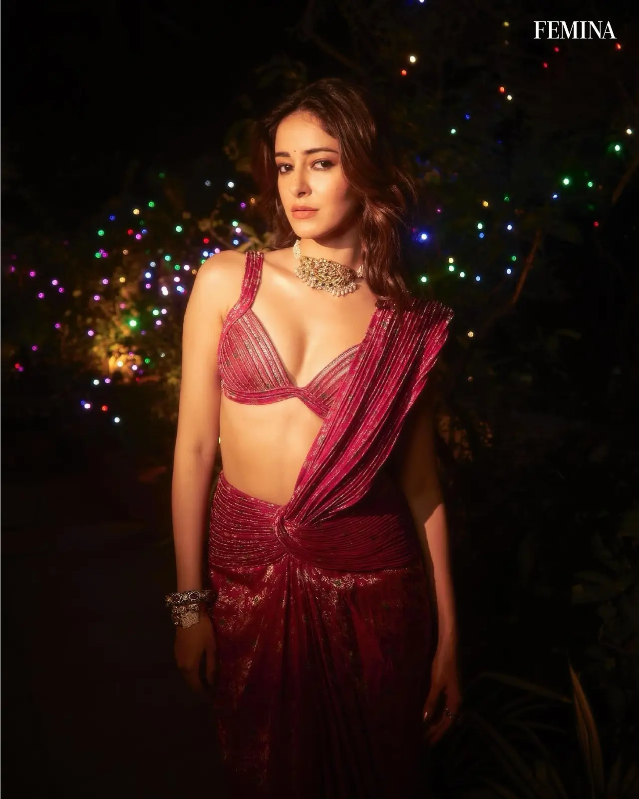 Ananya Panday Stuns in Ethnic Saree Looks