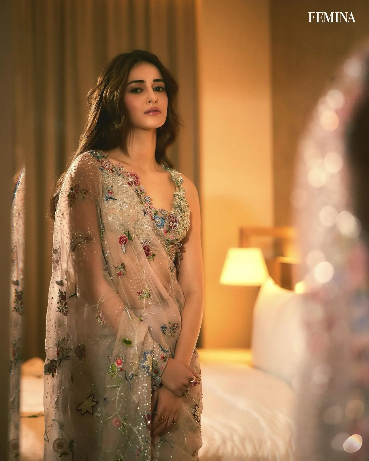 Ananya Panday Stuns in Ethnic Saree Looks