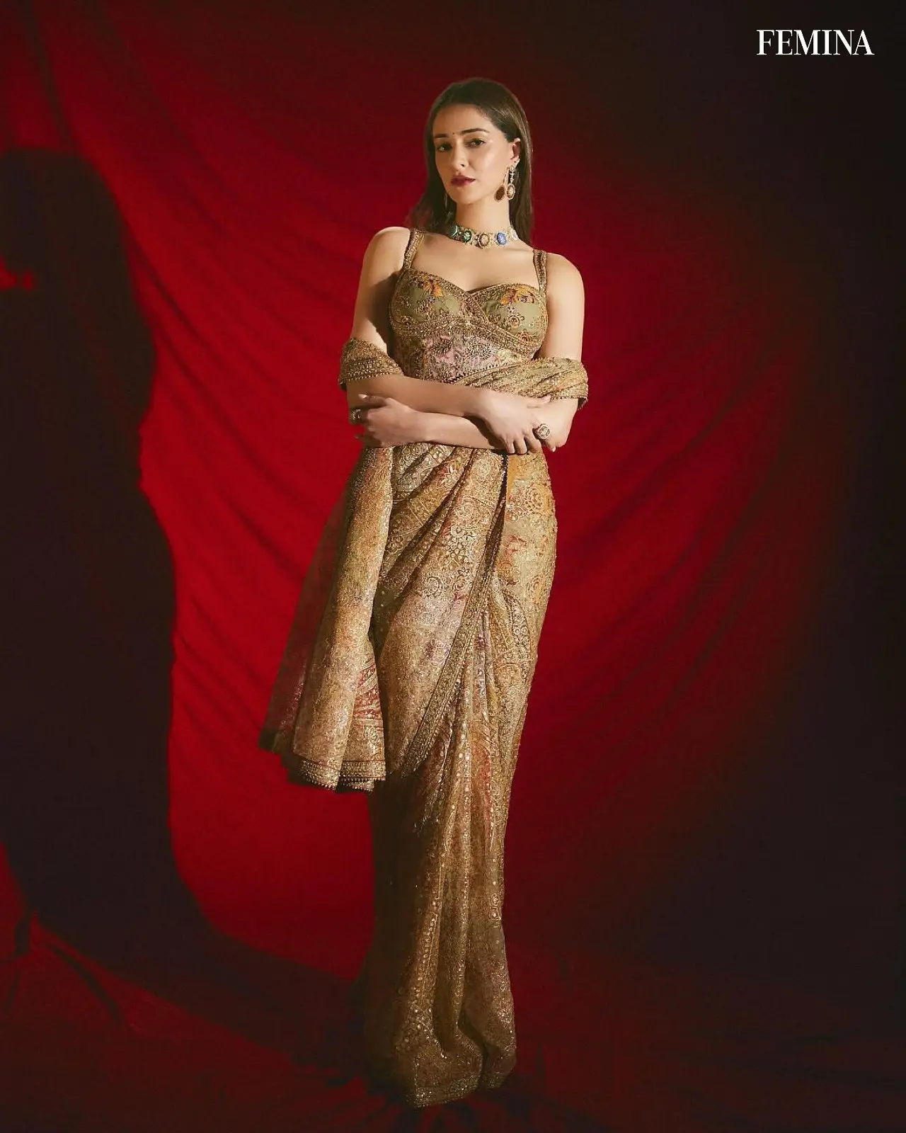 Ananya Panday Stuns in Ethnic Saree Looks