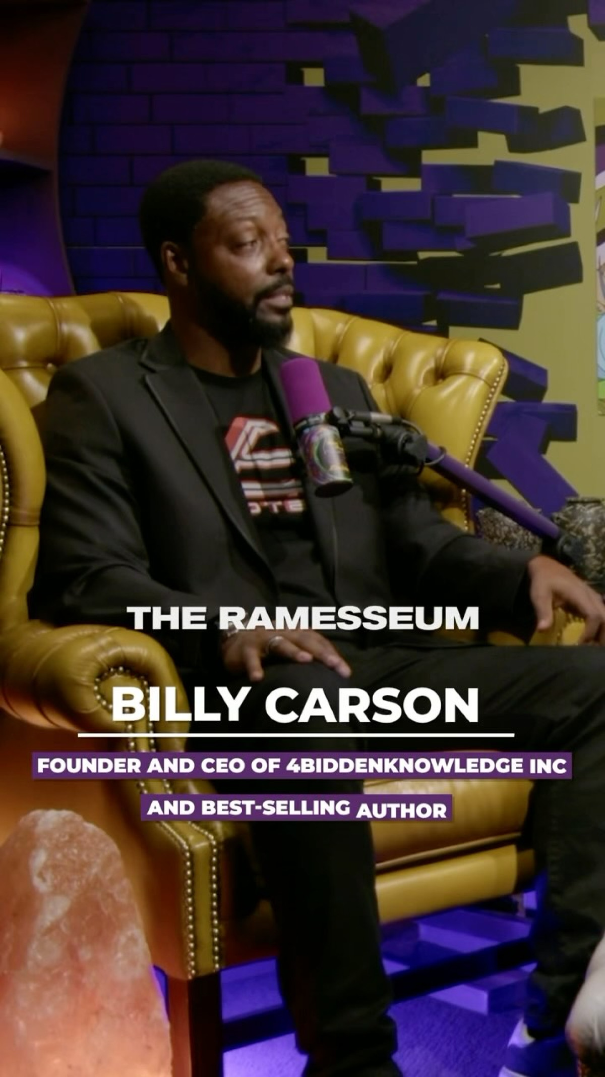 Billy Carson reveals how ancient Egyptians viewed statues as lively with crystal energy.!!
