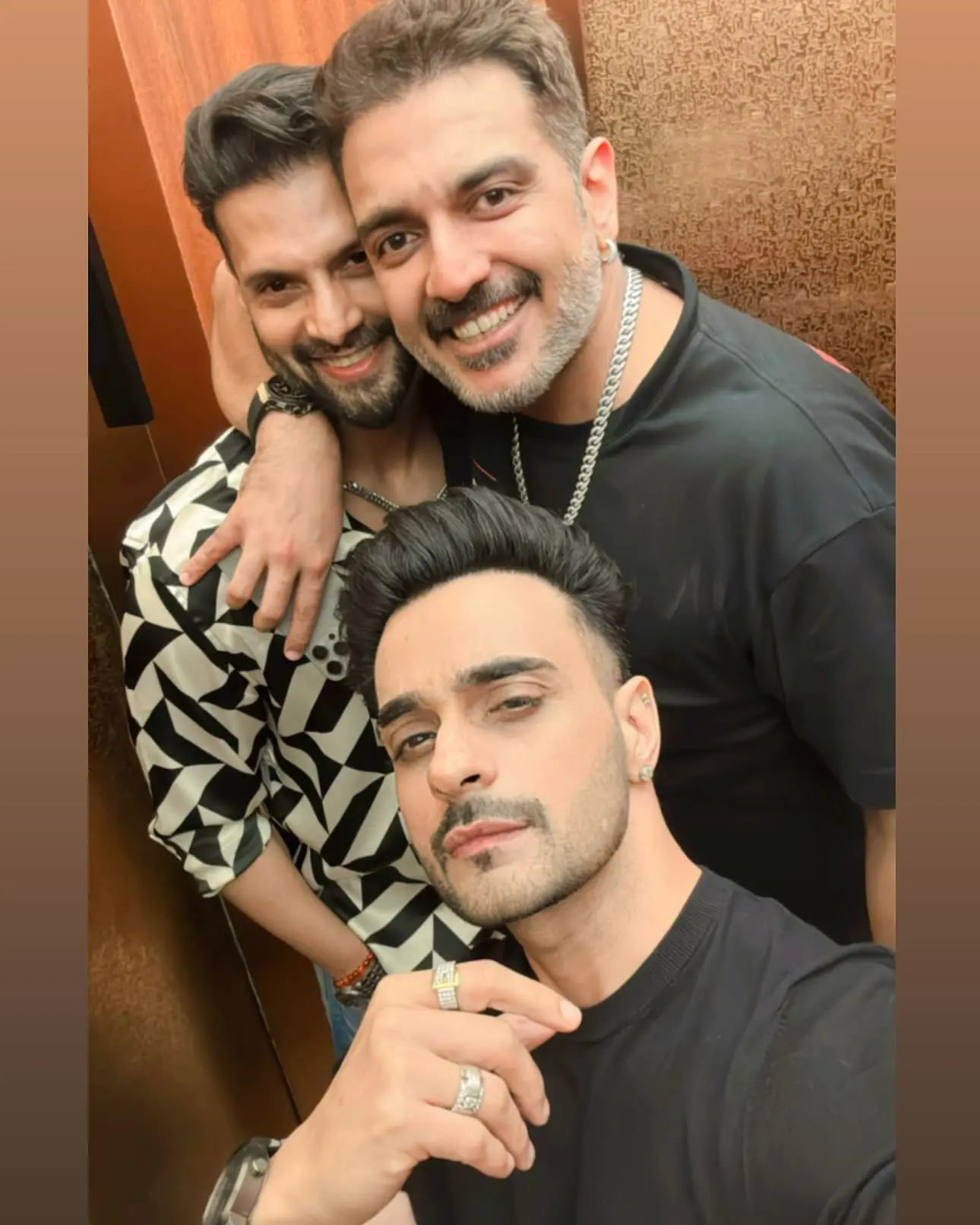 Angad Hasija Celebrates With The Boys Angad Hasija lights up his night with the boys, sparking cool vibes among pals. all around