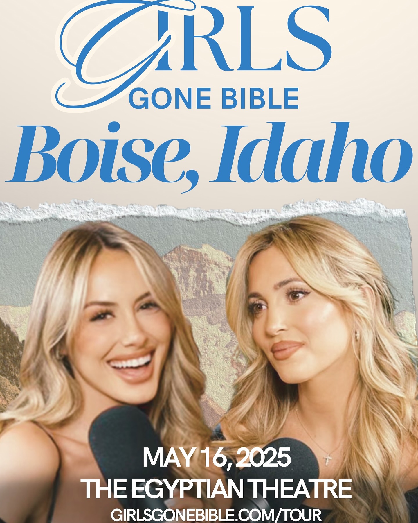 Angela Halili set for Boise, sharing love and inspiration on her Girlsgone Bible Tour now.