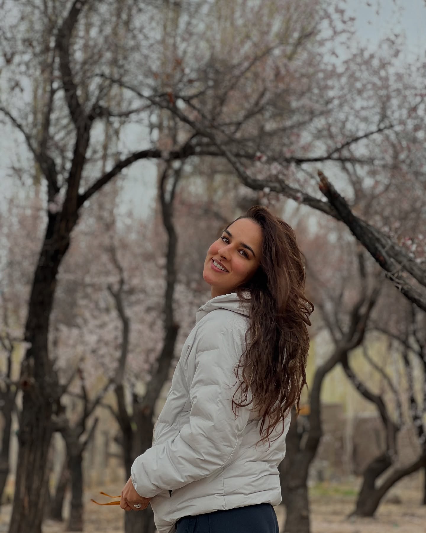 Angira Dhar Embraces Spring With Apricot Blossoms Her latest Instagram post features a dreamy apricot motif.