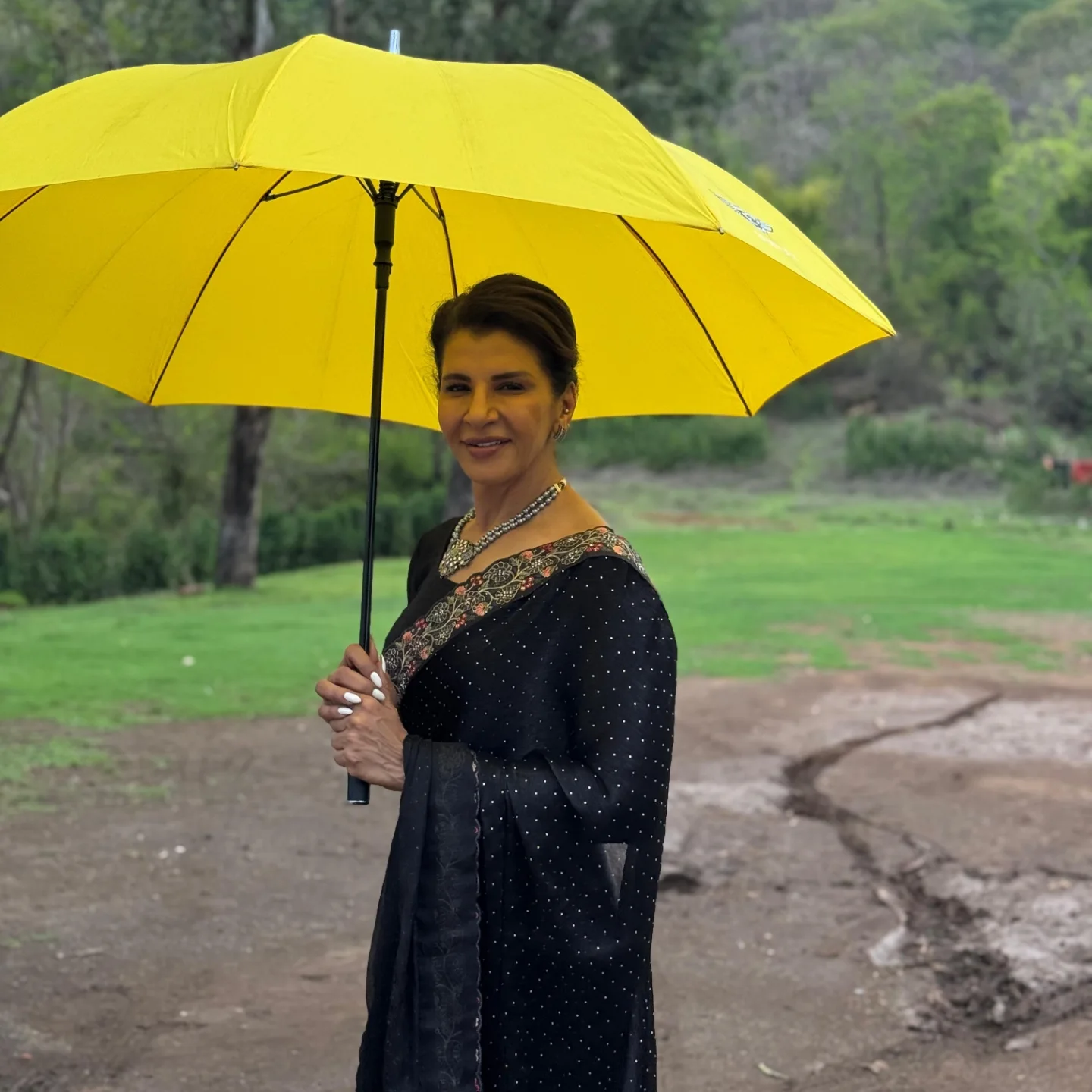 Anita Raj Celebrates Monsoon Vibes on Instagram