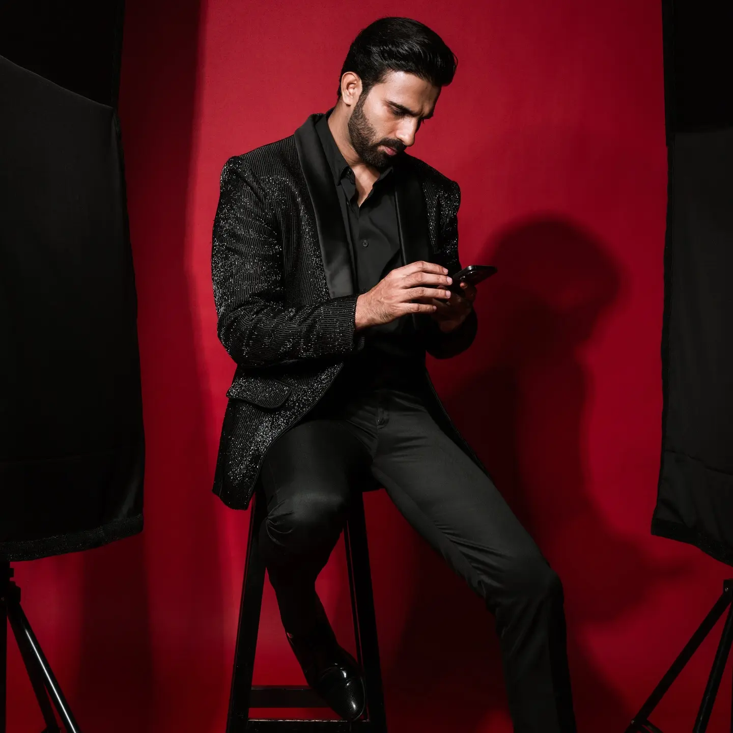Ankit Siwach Stuns In Bold Custom Look