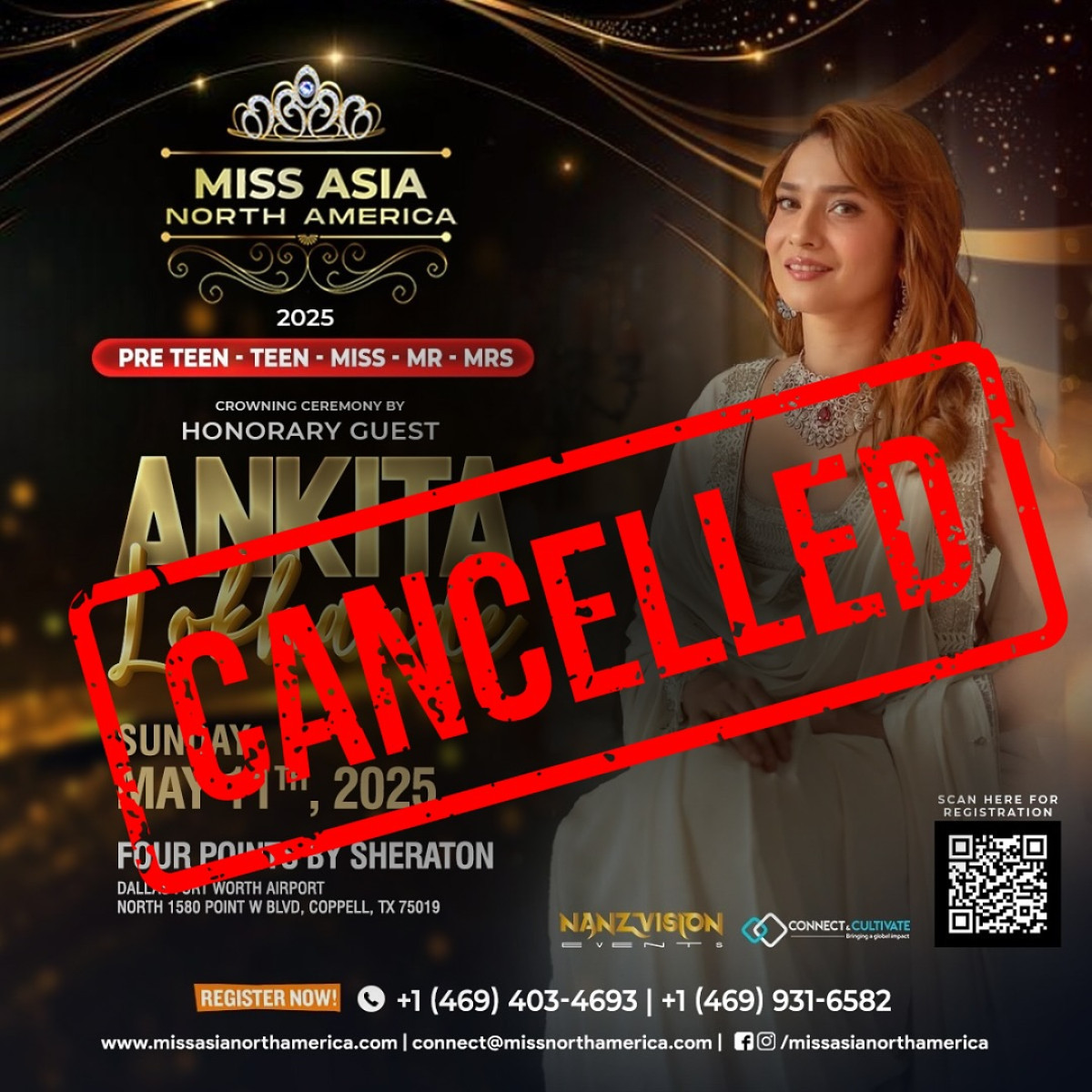 Ankita postpones her USA tour amid safety concerns following the Pahalgam terror attacks.