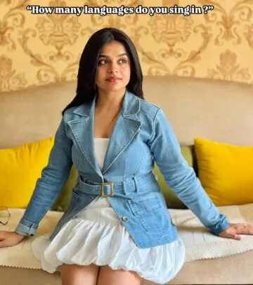 Celebrity singer Antara unveils multilingual covers and engages fans in a fun spree - Now!