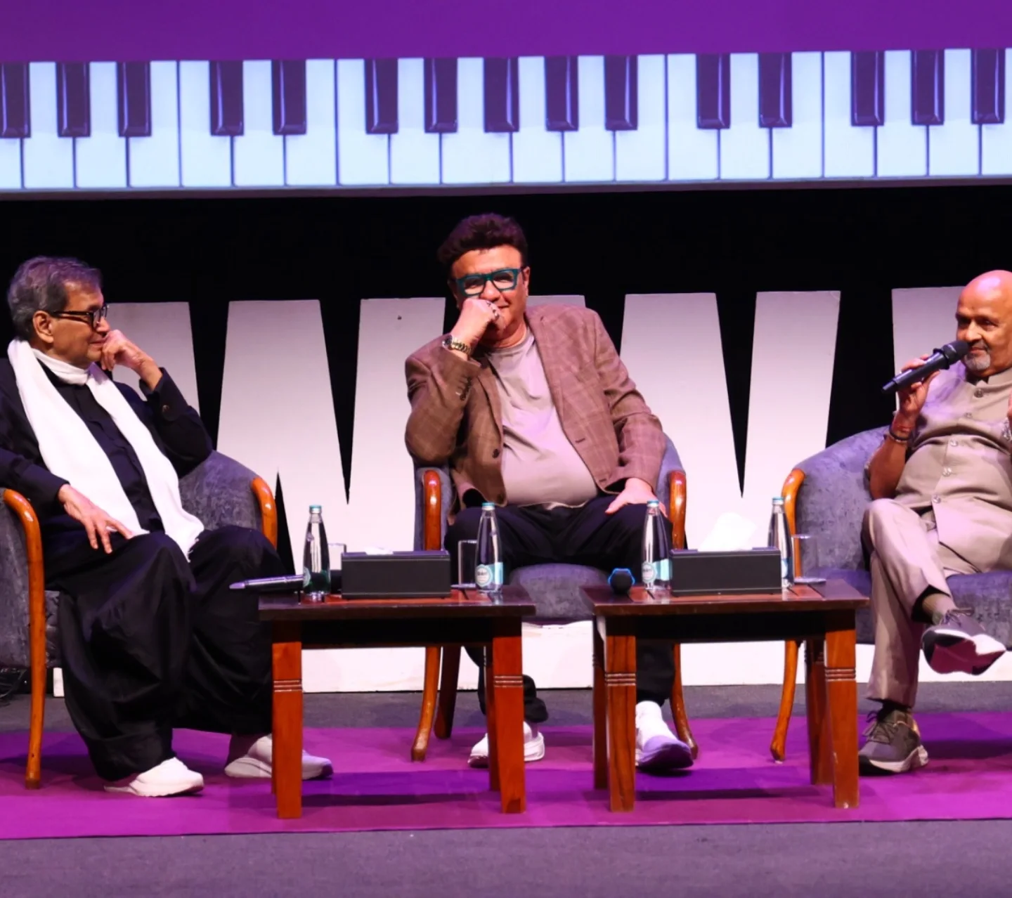Anu Malik Delights Students At Whistling Woods