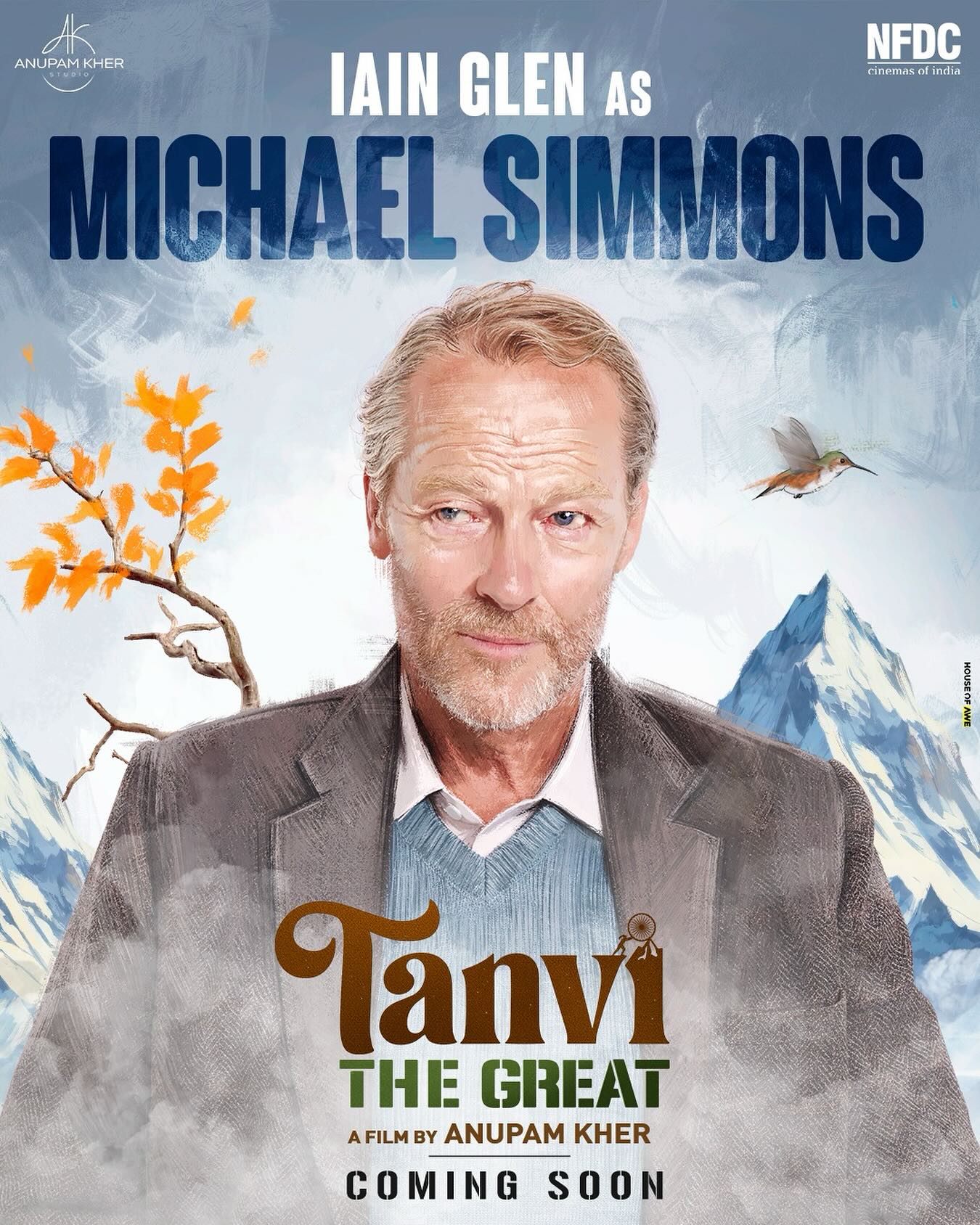Anupam Kher Casts Iain Glen In Tanvi The Great Anupam Kher reveals Iain Glen’s pivotal and heartfelt role in film Tanvi The Great now.