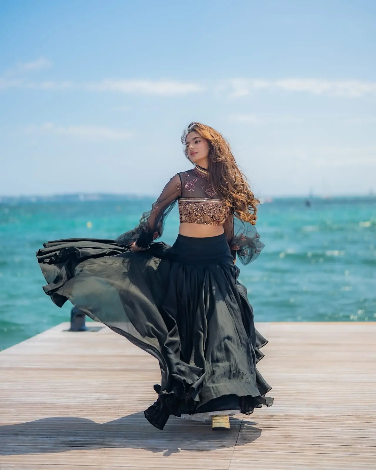 Anushka Sen Shines With Glamorous Cannes Second Look