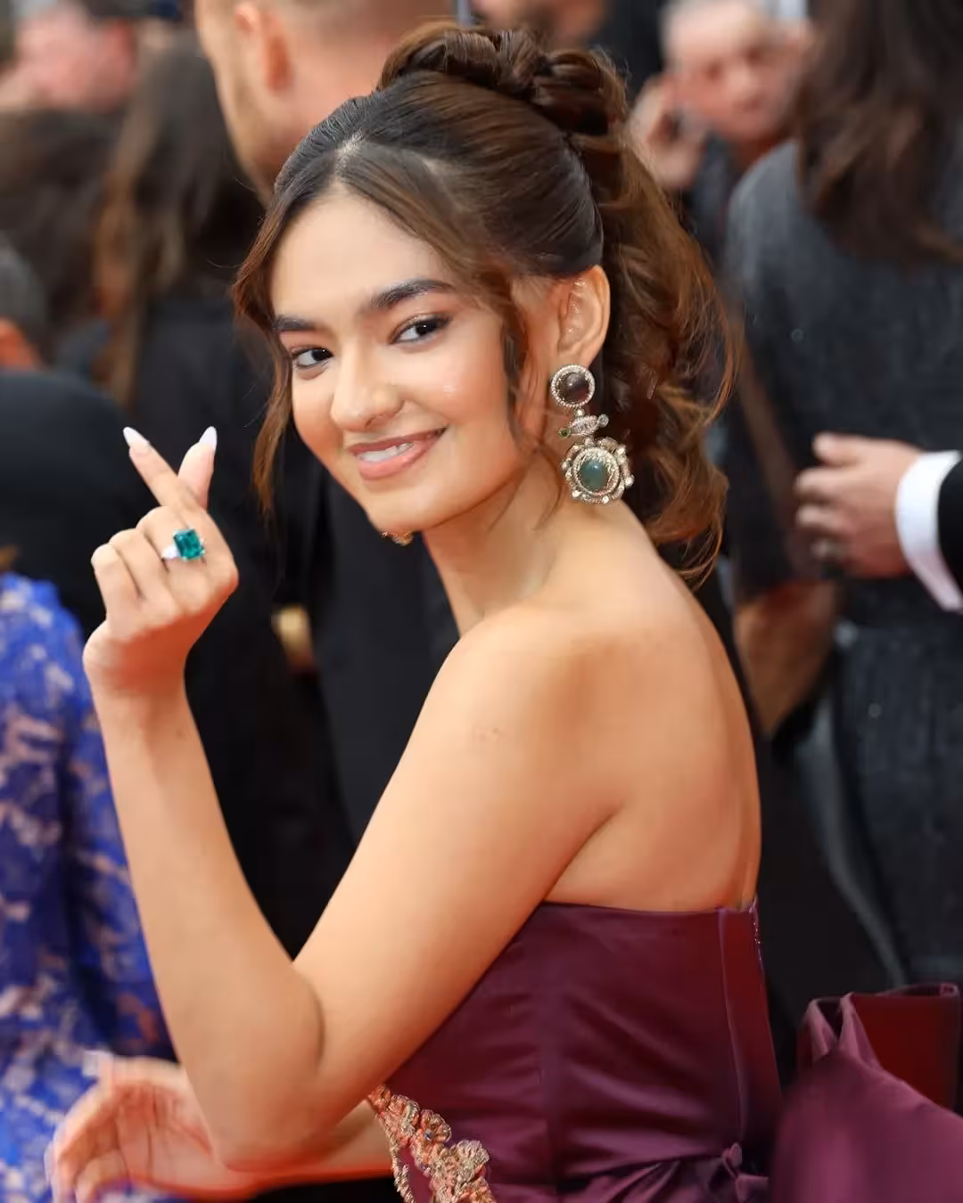 Anushka Sen Stuns At Cannes Film Fest 2025