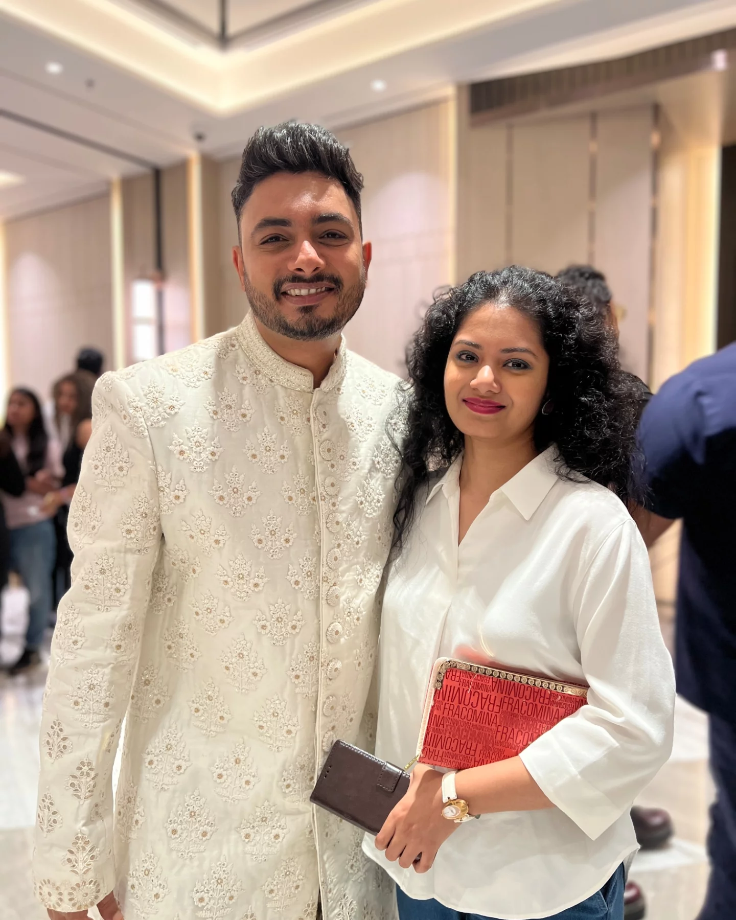 Anwesshaa Honors Golden Friendship With Abhay Jodhpurkar Voices unite in friendship: Anwesshaa and Abhay shine with genuine heart that inspires!!.