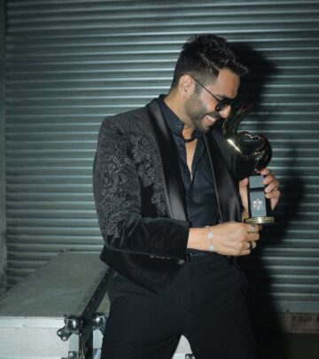 Aparshakti Khurana Honors Father With Award Win