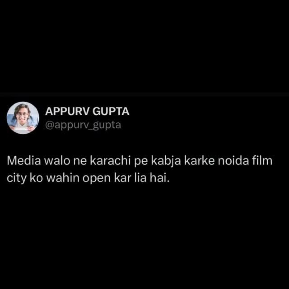 Appurv Gupta urges media: be patient, act responsibly in today's fast evolving news realm.