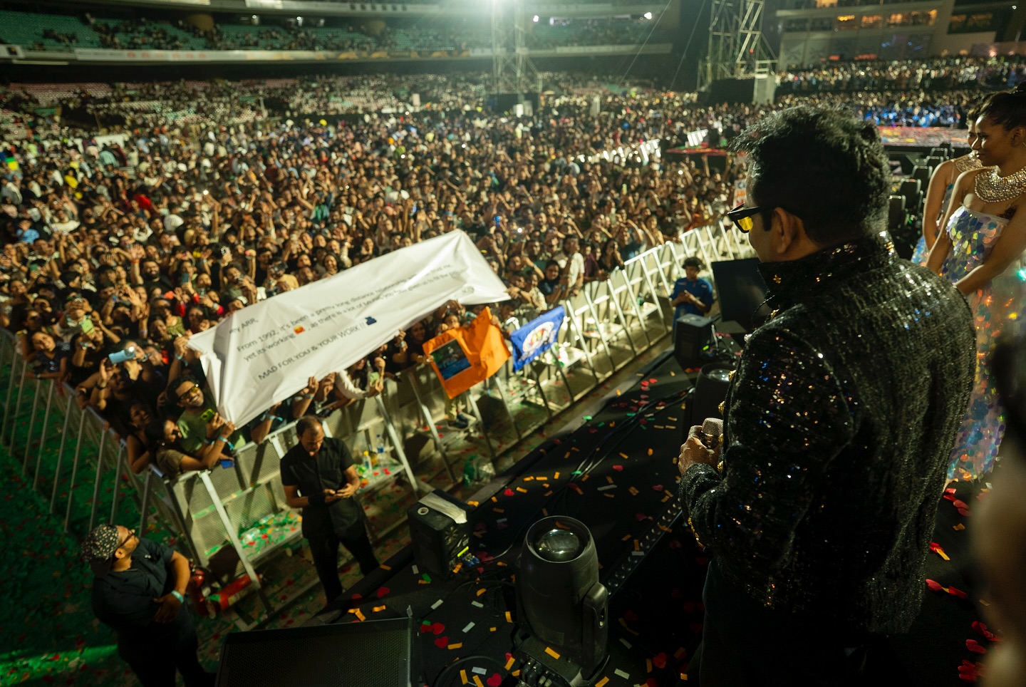 AR Rahman Thanks Clan at Waves Summit India