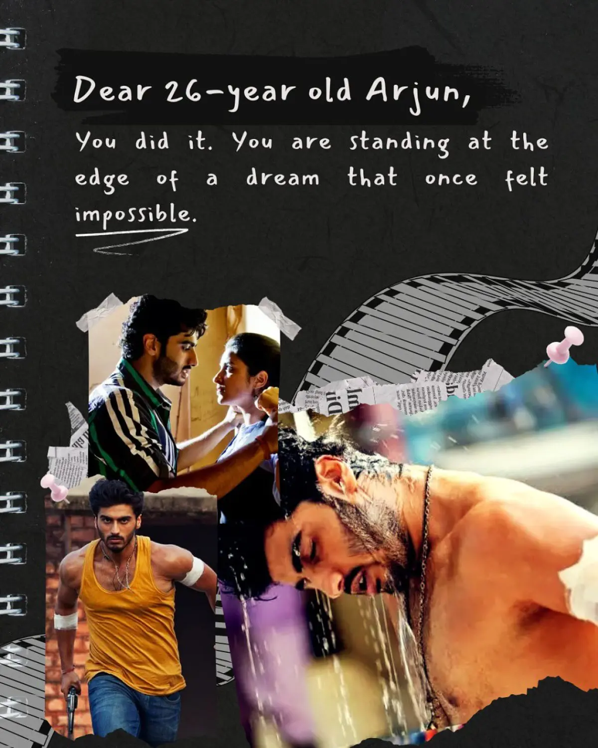 Arjun Kapoor Celebrates 13 Years Of Ishaqzaade A heartfelt milestone showcasing cinematic evolution, passion radiating in memorable frame.