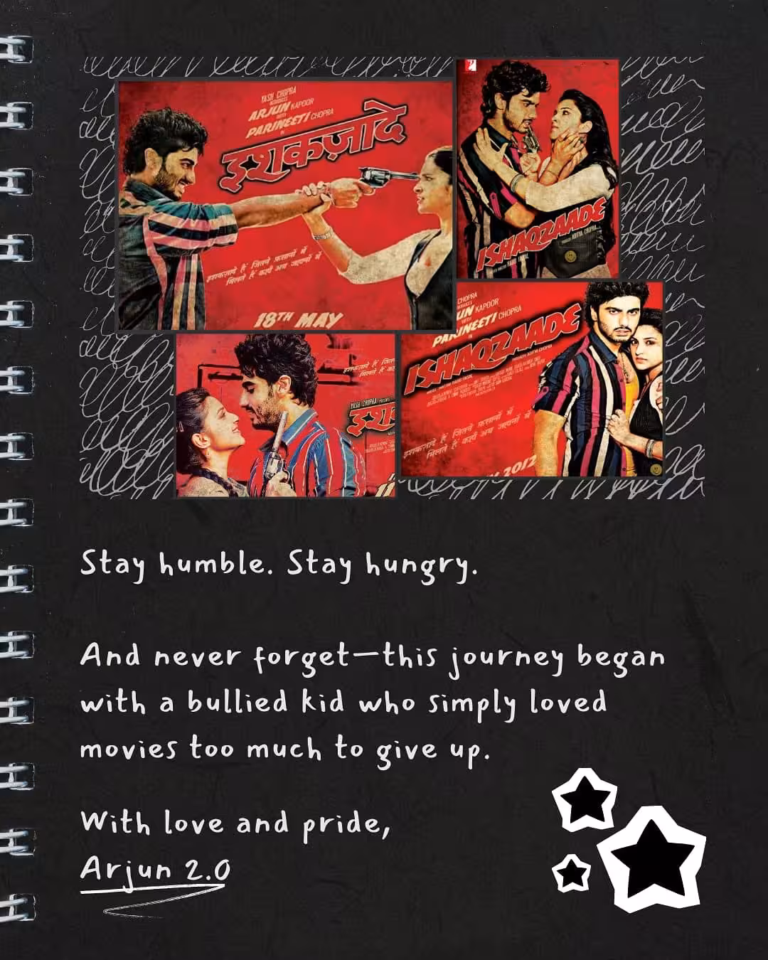 Arjun Kapoor Celebrates 13 Years Of Ishaqzaade