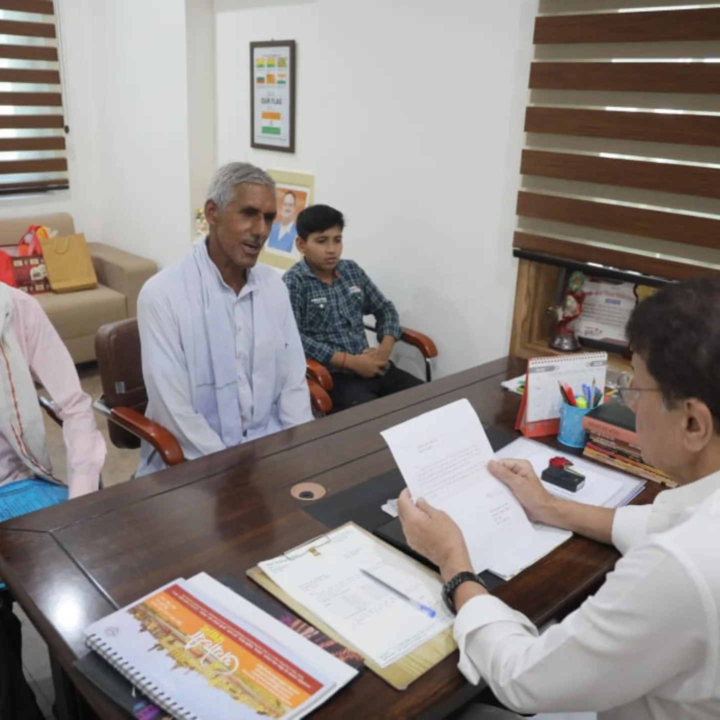 Celebrity Arun Govil actively engages Meerut community members to resolve their challenges