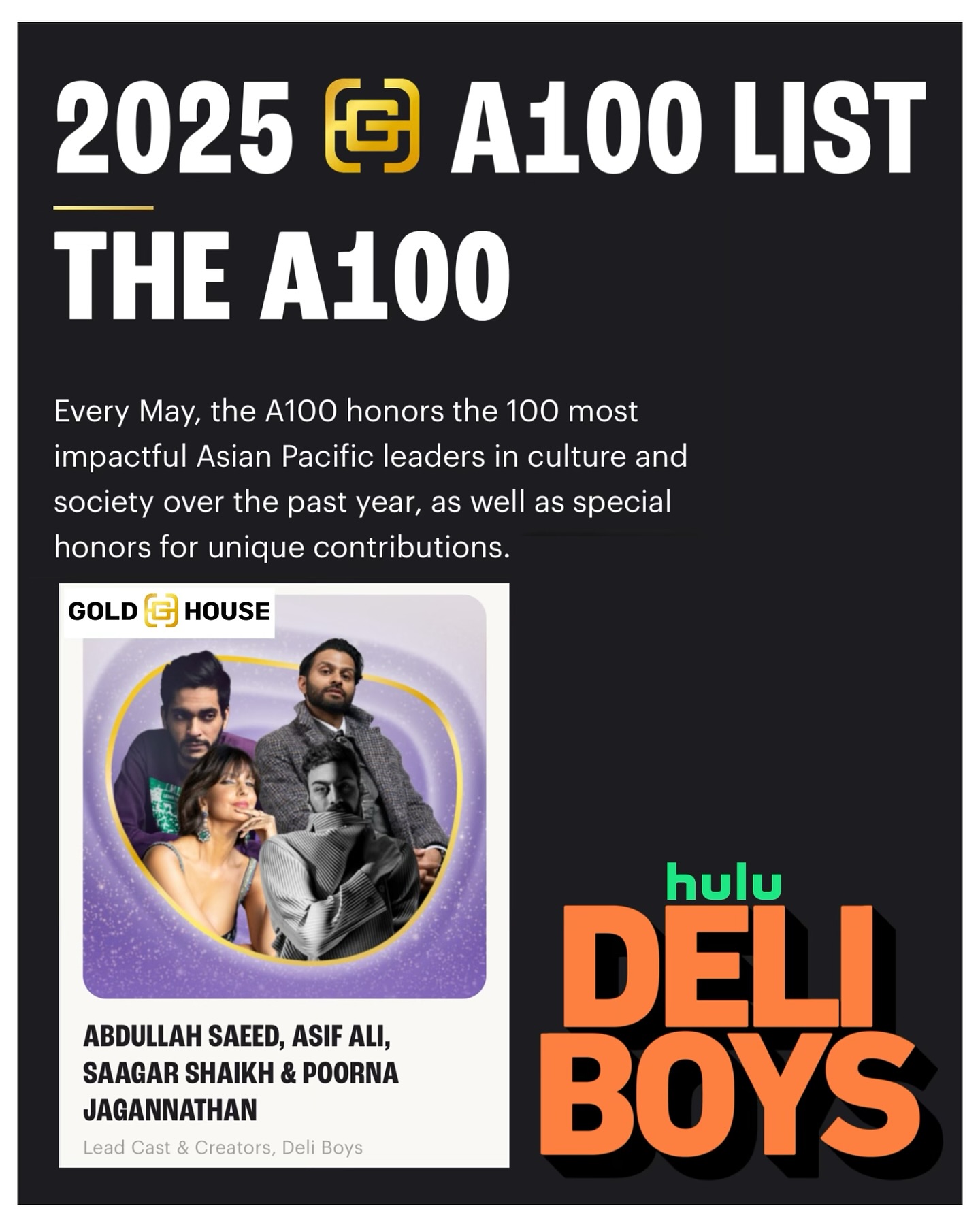 Asif Ali Honored, Deli Boys Now Streaming