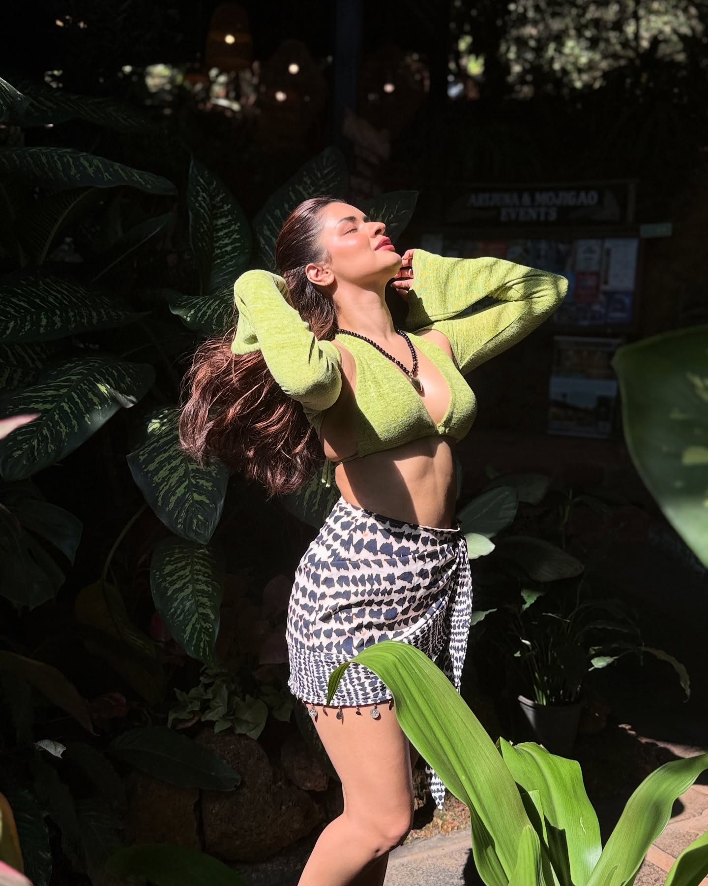 Serene aesthetics and celebrity spirit shine as her latest post radiates calm vibes, enjoy.