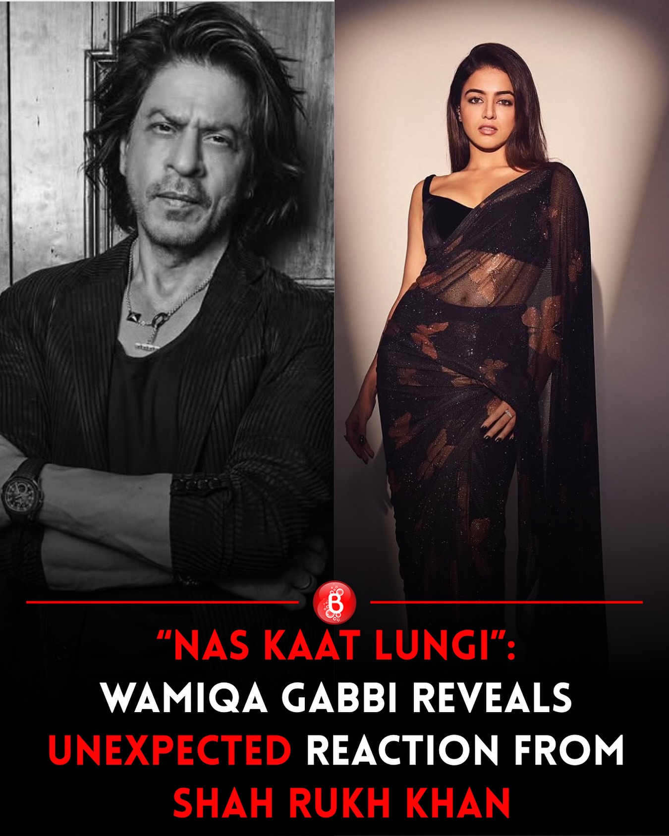 Awkward Encounter With SRK: Wamiqa Gabbi Speaks Out Bollywood drama unfolds as dark humor backfires in a bittersweet farewell encounter on set.