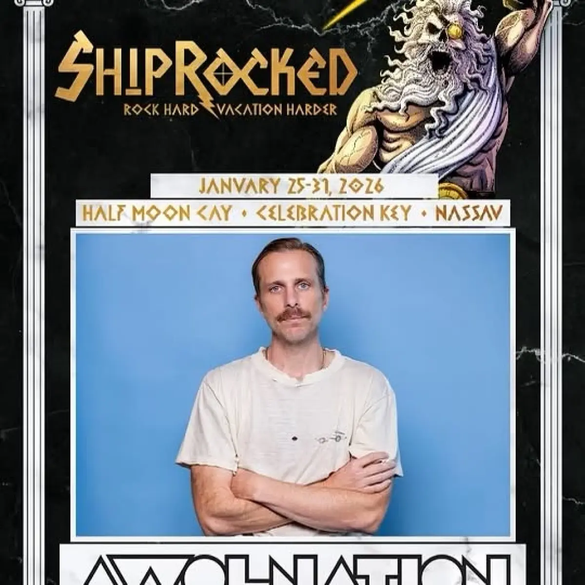 AWOLNATION Joins Shiprocked Adventure Awaken Your Senses With a Cruise, Featuring AWOLNATION and The Barbarians of California!!!