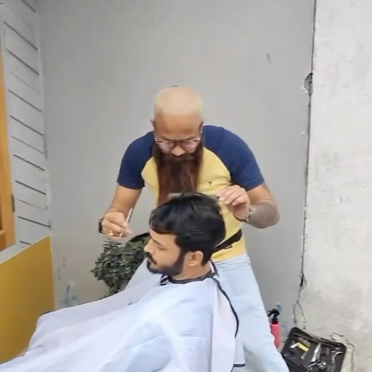 Rajdeep Gupta unveils a hidden gem: a barber in scenic mountains amid nature's allure now.