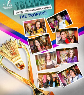 Stellar team owners and players ignite the court as they chase badminton glory and honor.