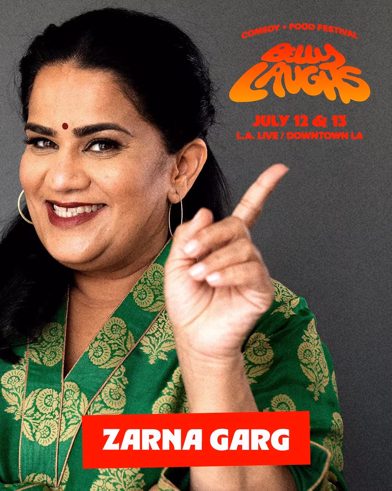 Belly Laughs Festival Tickets Now On Sale VIP and GA tickets for Belly Laughs Festival on July 12 at LA Live: Zarna's set rocks hot