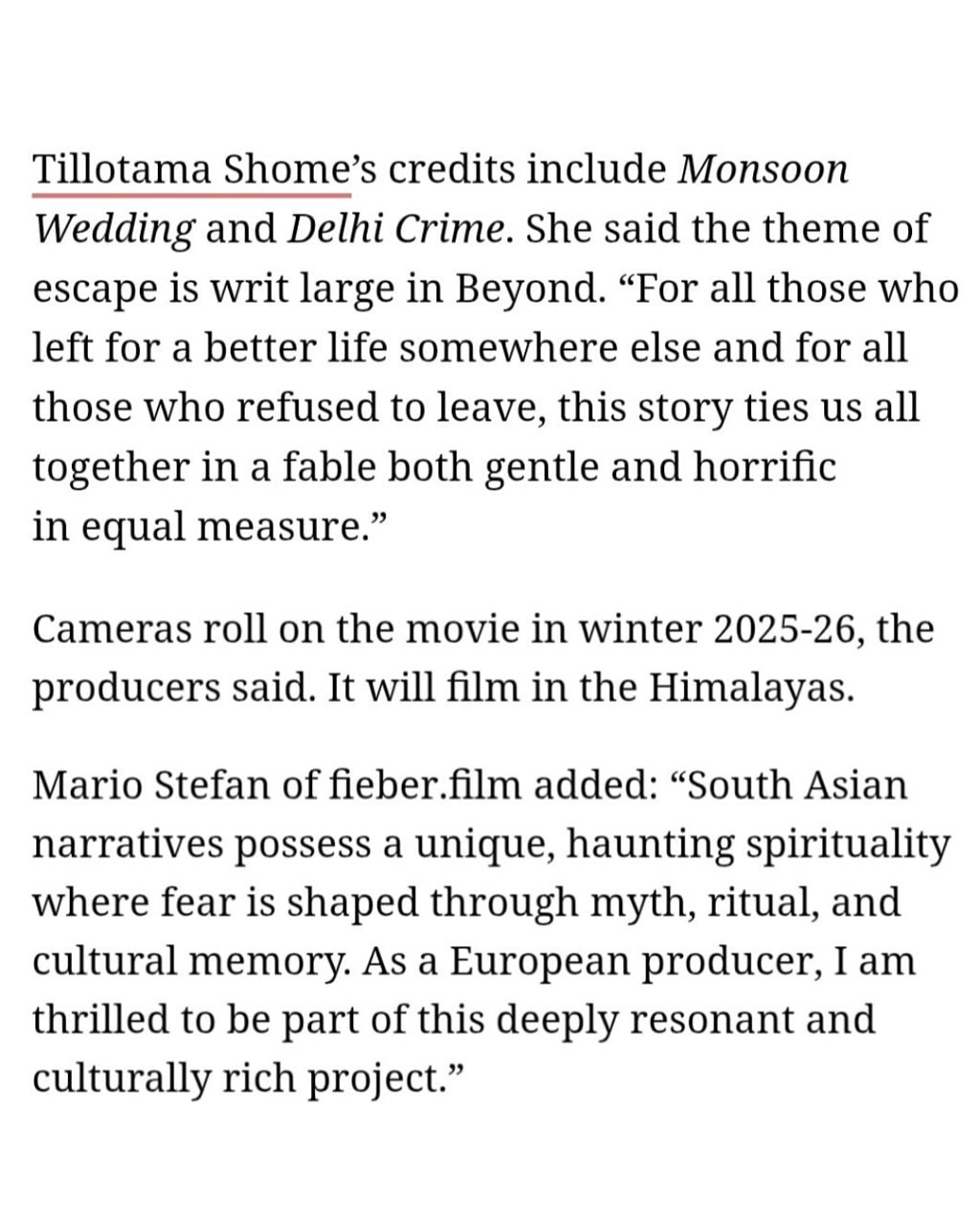 Beyond: A Haunting Himalayan Horror-Thriller