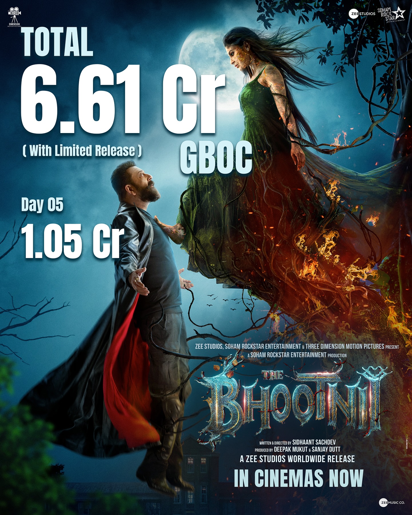 Bhootnii’s Box Office Bawaal Sparks Cinematic Frenzy Experience the spook-tacular energy of The Bhootnii, captivating audiences at cinemas now