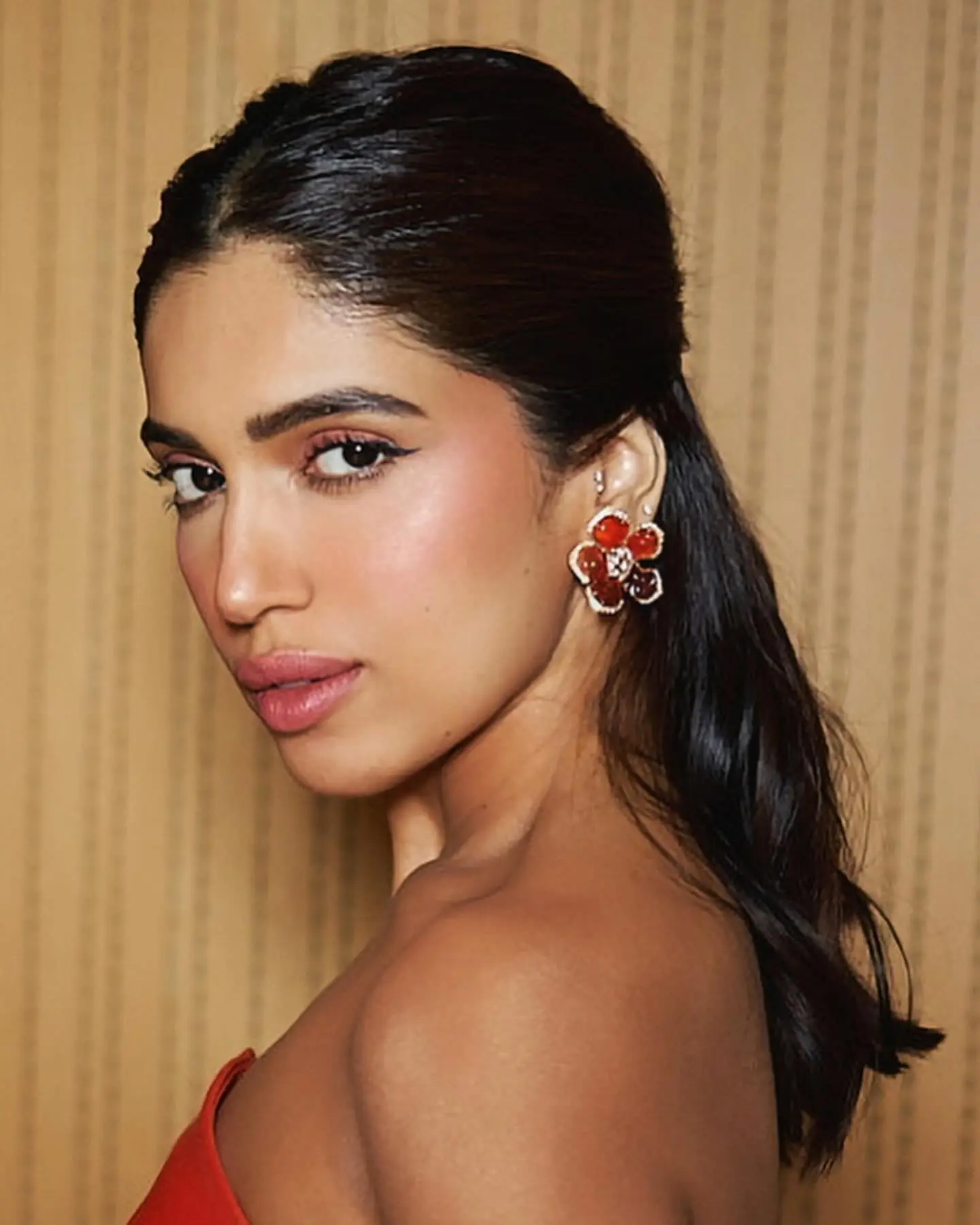 Bhumi Pednekar Shines in Chic Royals Look
