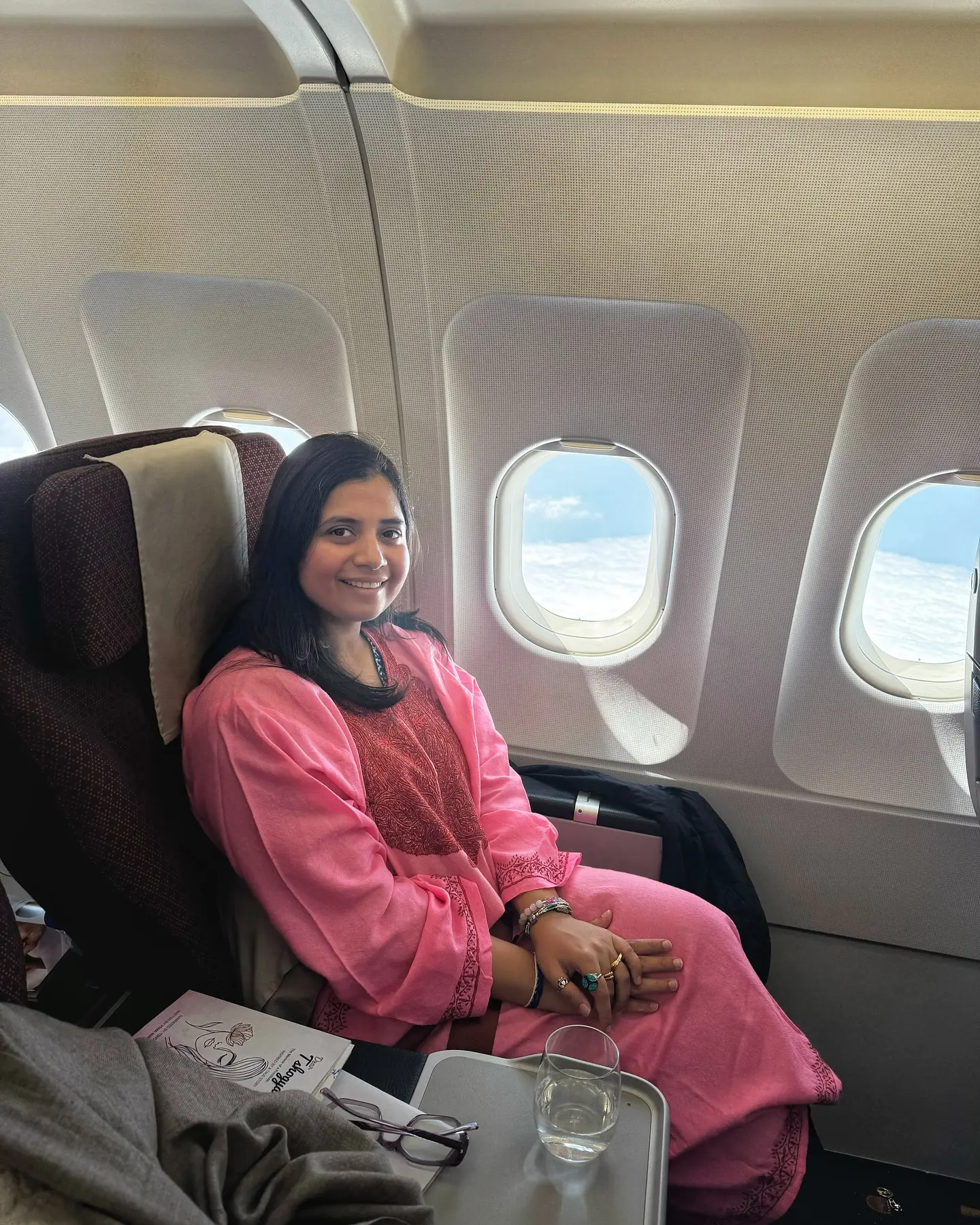 Bhutan To Delhi: Luxurious Business Class Journey After serene Bhutan escapes, Akanksha Dean’s flight in business class transitions to Delhi!