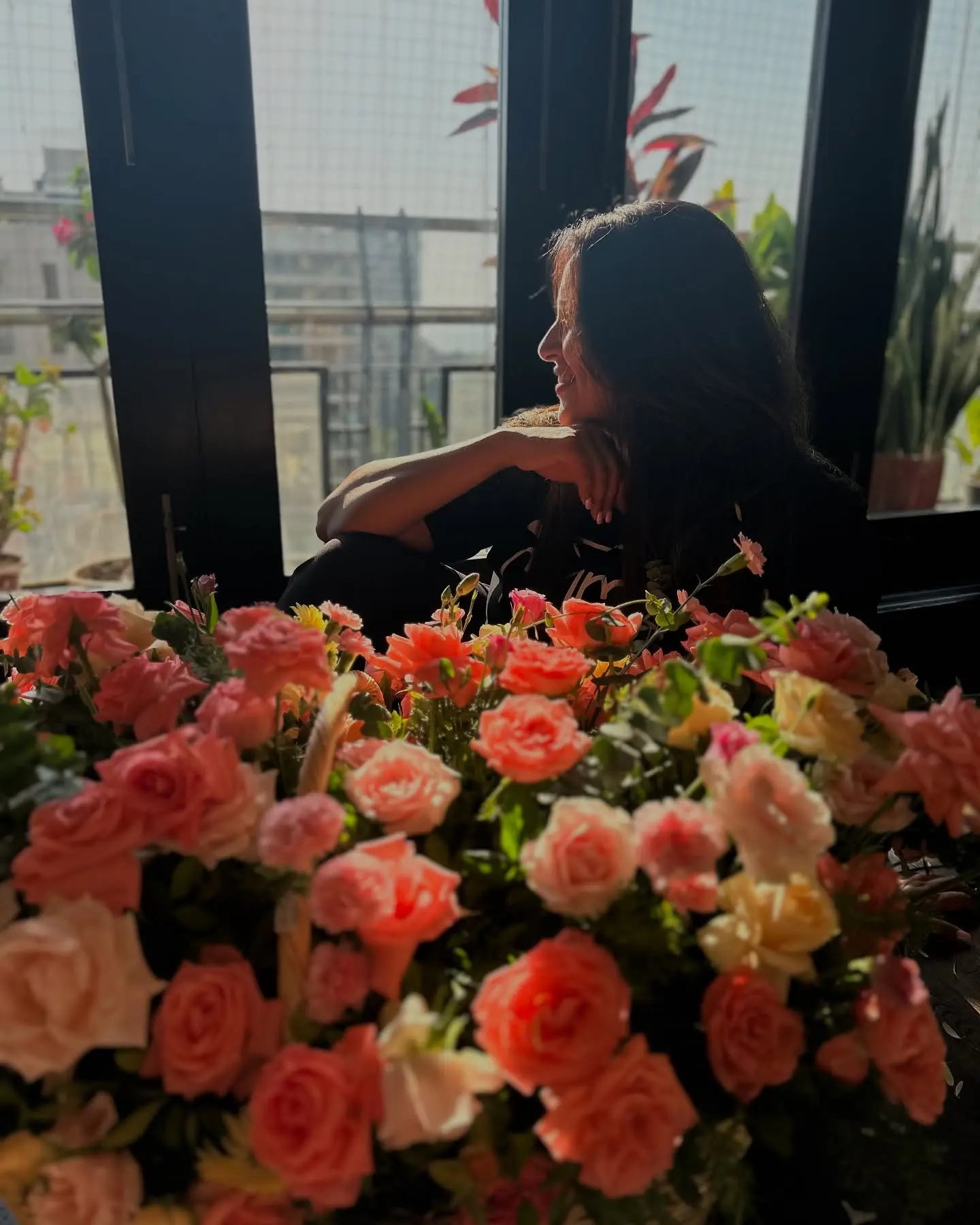 Bipasha Basu Celebrates Mother's Day With Family Pampering
