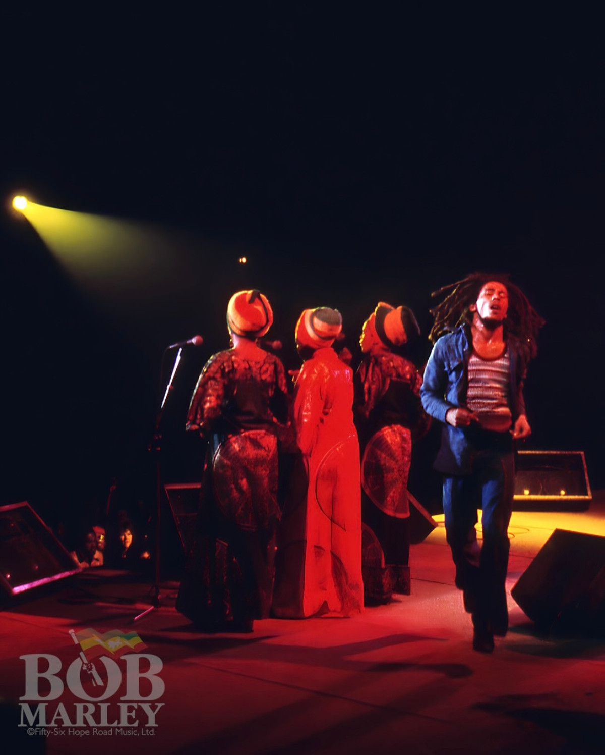 Legendary reggae pioneer Bob Marley electrified his iconic Exodus tour from Paris’s stage!